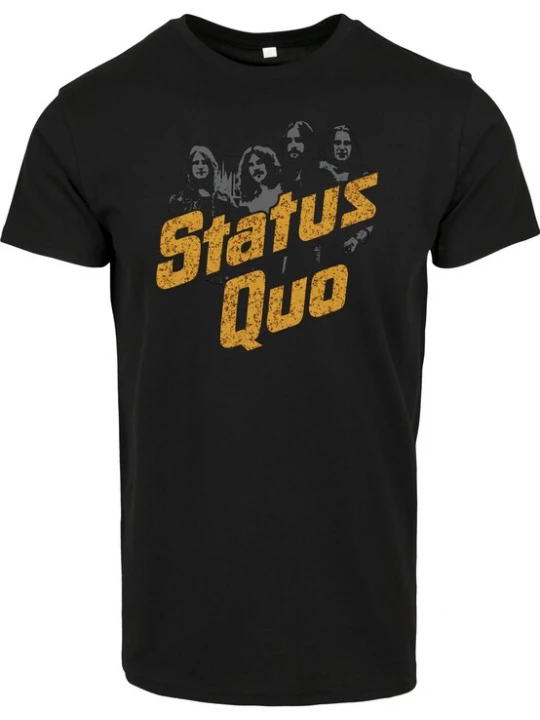 Foto van product Merchcode Shirt geel / grijs / zwart