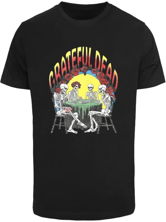 Foto van product Merchcode Shirt 'Grateful Dead Poker Game' gemengde kleuren / zwart