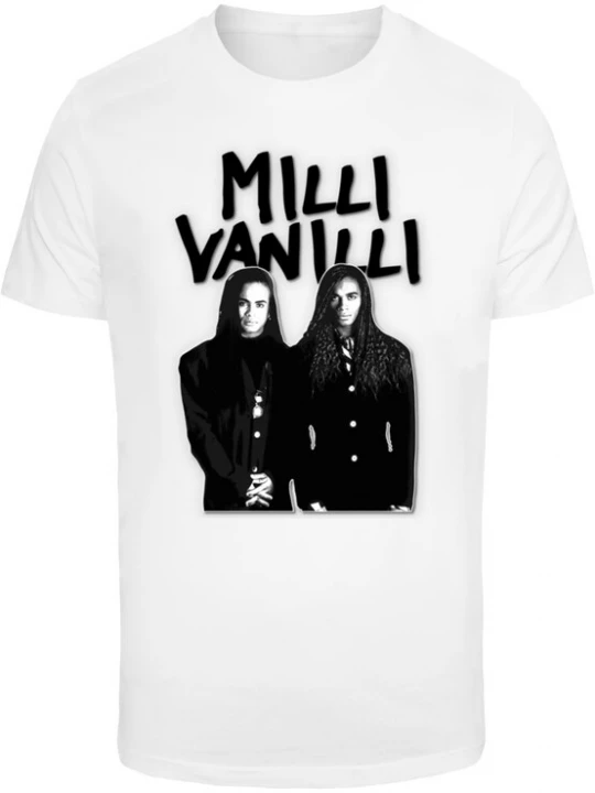 Foto van product Merchcode Shirt grijs / zwart / wit