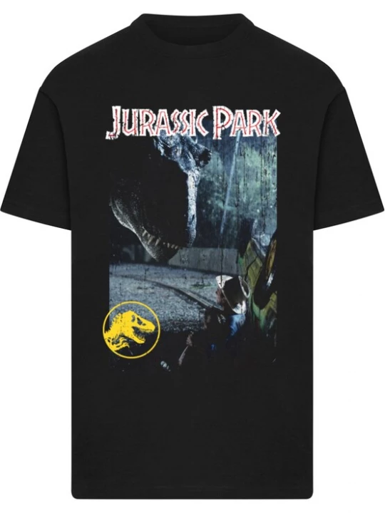 Foto van product Merchcode Shirt 'Jurassic Park T-Rex' gemengde kleuren / zwart