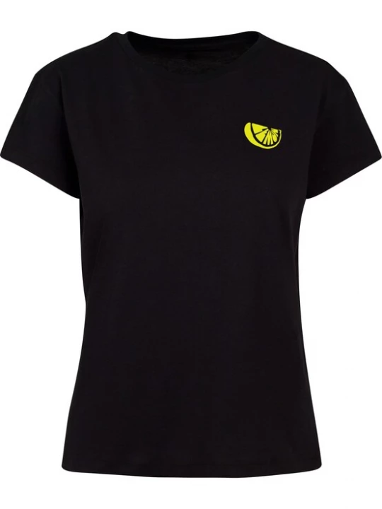 Foto van product Merchcode Shirt 'Lemon' geel / zwart