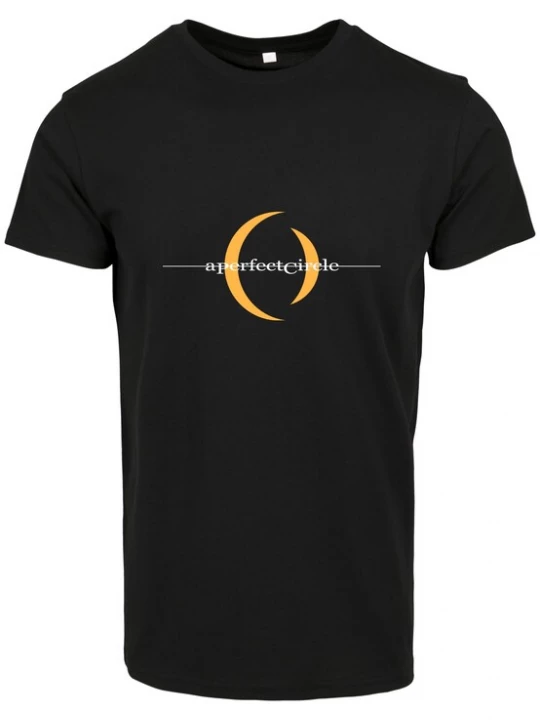 Foto van product Merchcode Shirt lichtoranje / zwart / wit