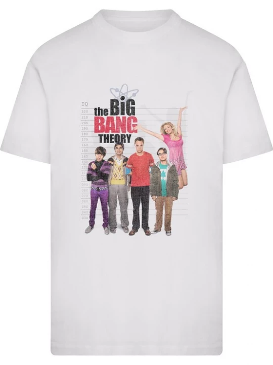 Foto van product Merchcode Shirt lila / rosa / rood / wit