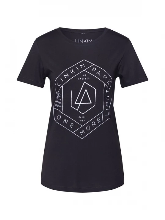 Foto van product Merchcode Shirt 'Linkin Park' zwart / wit