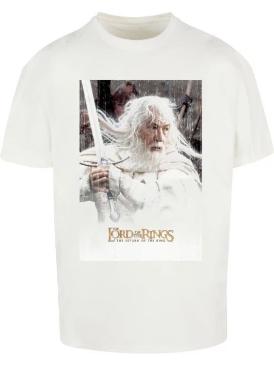 Foto van product Merchcode Shirt 'Lord of the Rings - Gandalf' gemengde kleuren / wit