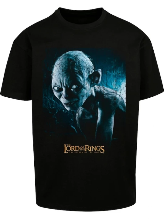 Foto van product Merchcode Shirt 'Lord of the Rings - Gollum' gemengde kleuren / zwart
