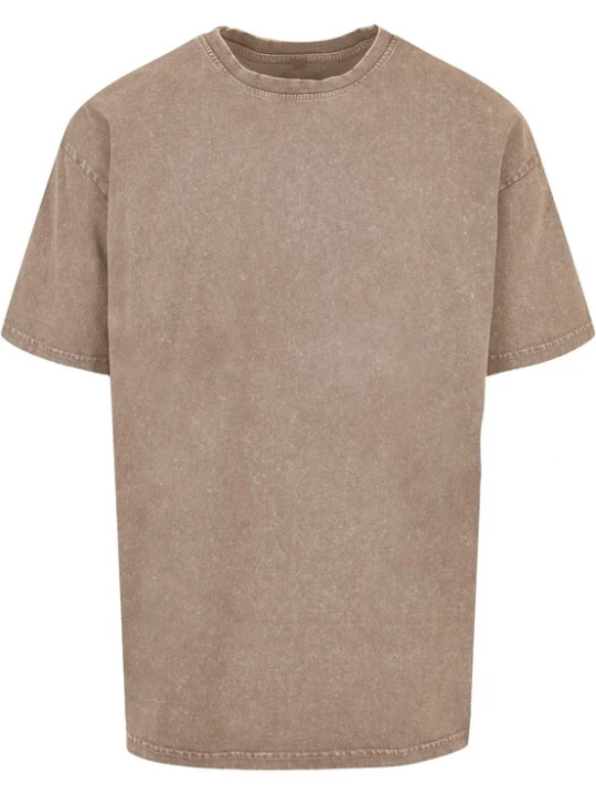 Foto van product Merchcode Shirt 'Love Yourself First' donkerbeige
