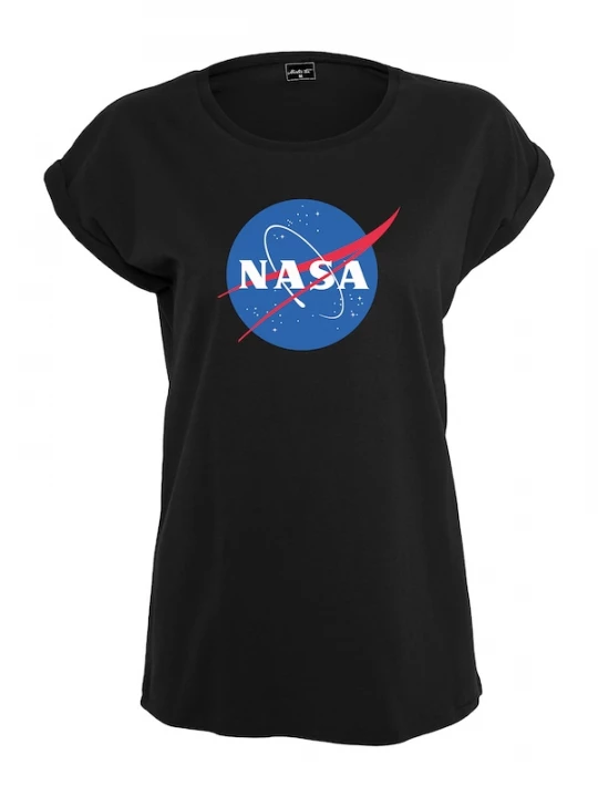 Foto van product Merchcode Shirt 'Nasa Insignia' zwart