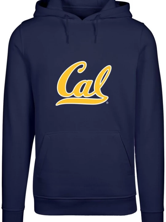 Foto van product Merchcode Sweatshirt 'Cal' navy / donkergeel / wit