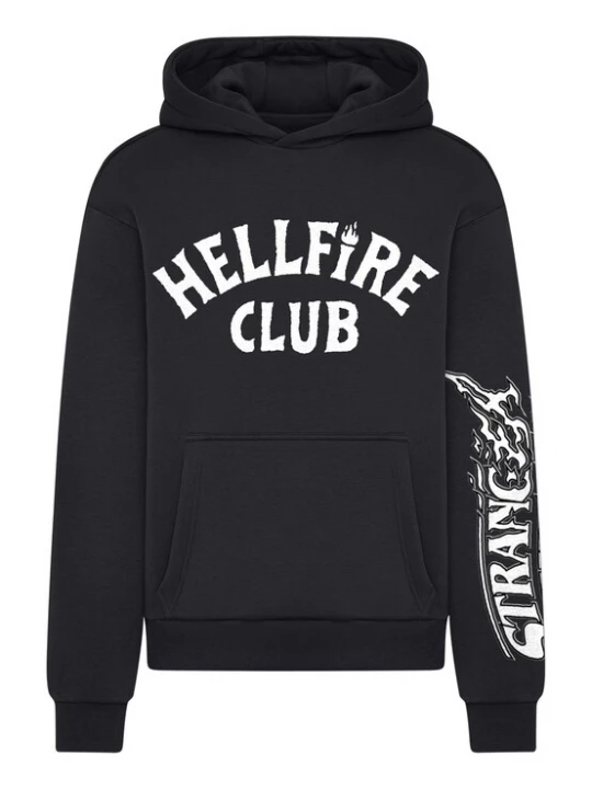 Foto van product Merchcode Sweatshirt 'Stranger Things' zwart / wit