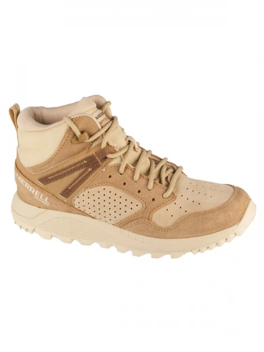 Foto van product MERRELL Boots 'Merrell Wildwood Mid Leather WP' beige