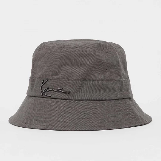 Foto van product Metal Signature Bucket Hat Karl Kani grijs