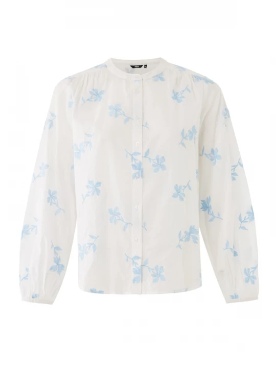 Foto van product MEXX Blouse pastelblauw / wit