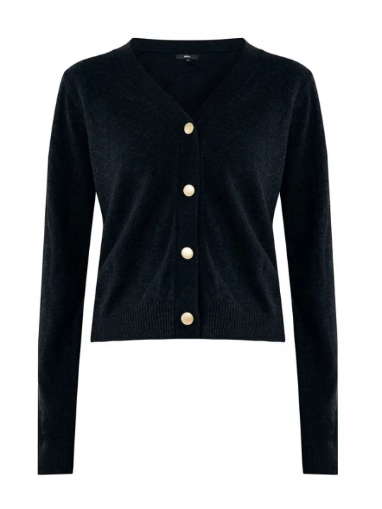 Foto van product MEXX Gebreid vest 'Aralia' zwart