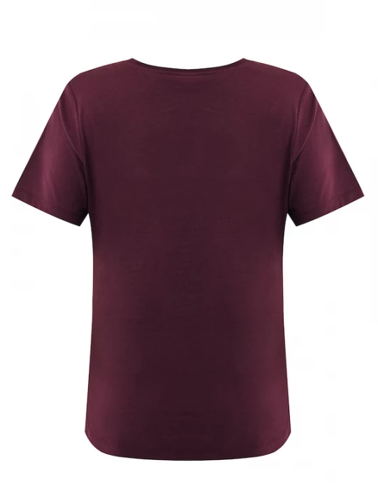 Foto van product MEXX Shirt 'Clover' bourgogne