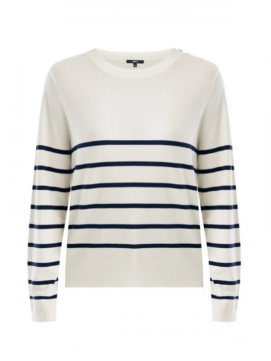 Foto van product MEXX Trui 'Aster' navy / wolwit