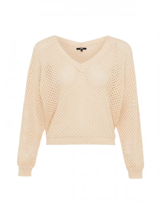 Foto van product MEXX Trui crème / taupe