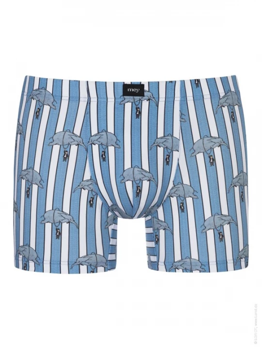 Foto van product Mey Boxershorts blauw / wit