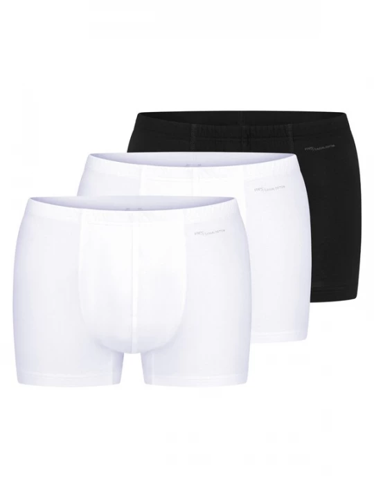 Foto van product Mey Boxershorts 'Casual Cotton' zwart gemêleerd