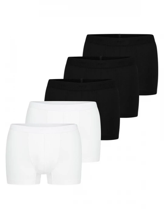Foto van product Mey Boxershorts 'Comfort Cotton' zwart gemêleerd