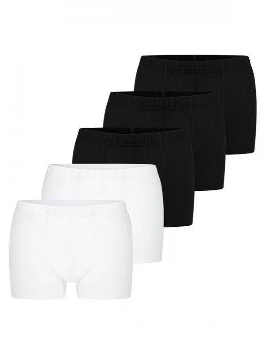 Foto van product Mey Boxershorts 'Comfort Cotton' zwart gemêleerd