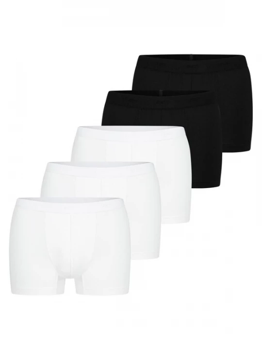 Foto van product Mey Boxershorts 'Comfort Cotton' zwart / wit