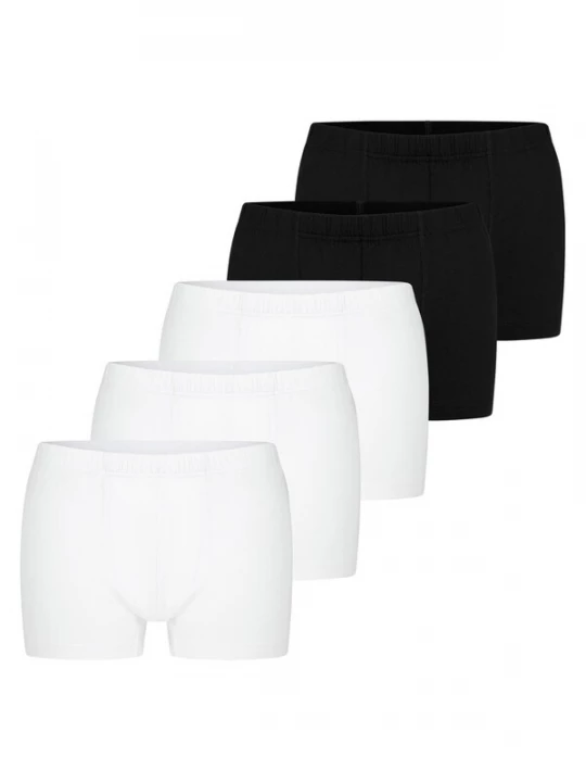 Foto van product Mey Boxershorts 'Comfort Cotton' zwart / wit