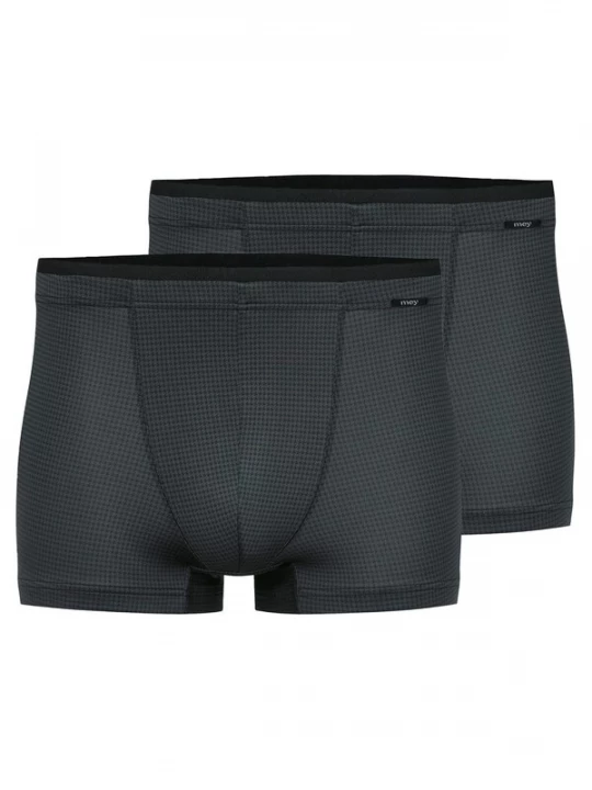 Foto van product Mey Boxershorts 'Houndstooth' zwart