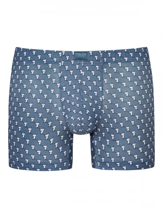 Foto van product Mey Boxershorts 'Tailcode Tribe' blauw / zwart / wit