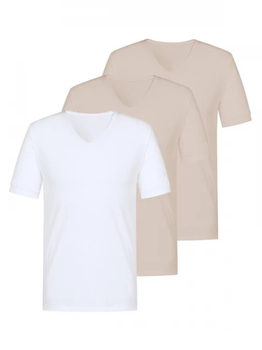 Foto van product Mey Onderhemd 'Comfort Cotton' beige gemêleerd