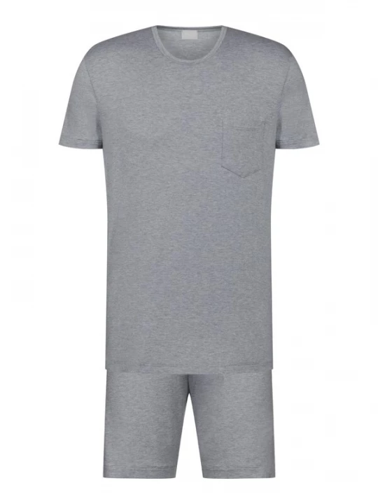 Foto van product Mey Pyjama kort 'Easy Night' grijs gemêleerd