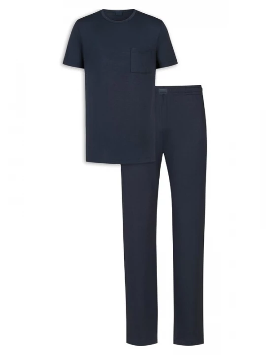 Foto van product Mey Pyjama kort 'Jefferson' donkerblauw