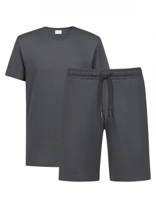 Foto van product Mey Pyjama kort 'Neo' grijs