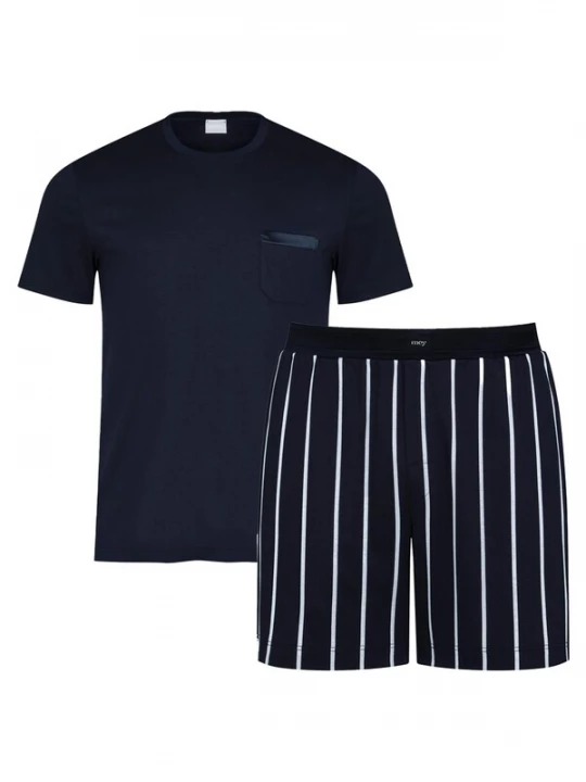 Foto van product Mey Pyjama kort 'Valsted' donkerblauw
