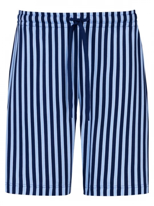 Foto van product Mey Pyjamabroek 'Graphic Stripes' blauw / wit