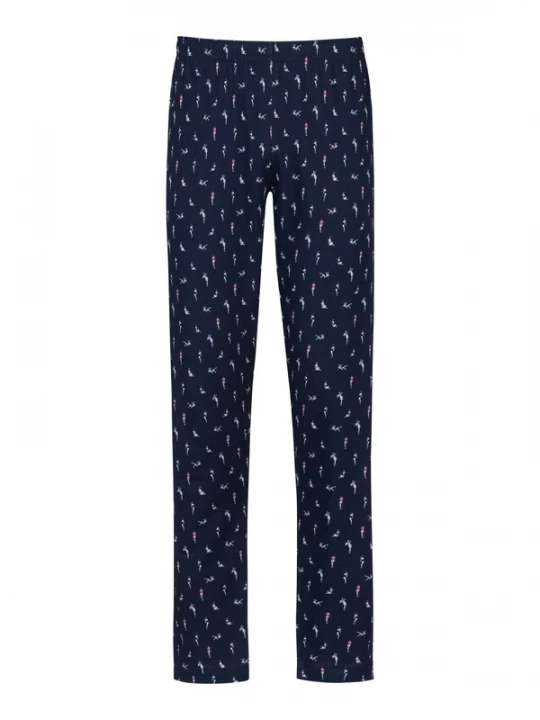 Foto van product Mey Pyjamabroek 'Pin Up Doll' navy / pink / wit