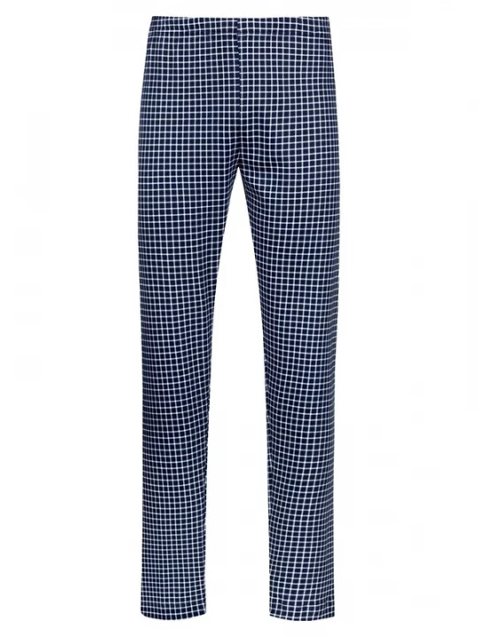 Foto van product Mey Pyjamabroek 'White Check' donkerblauw