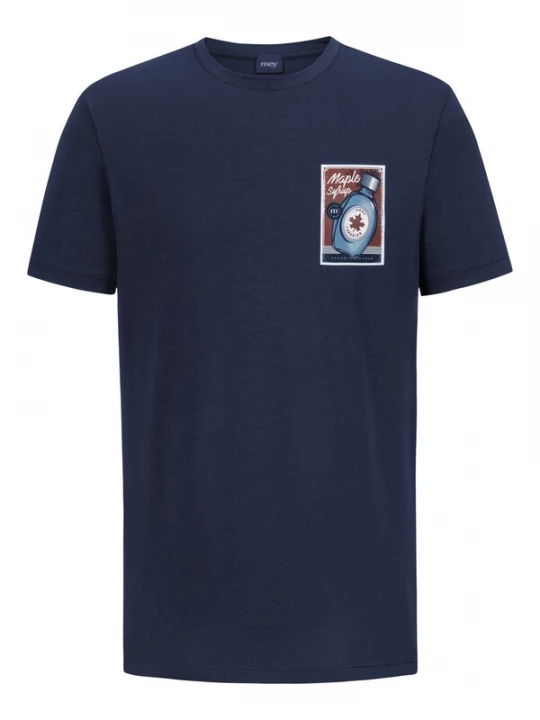 Foto van product Mey Shirt 'Pancake Proof ' lichtblauw / donkerblauw / bruin