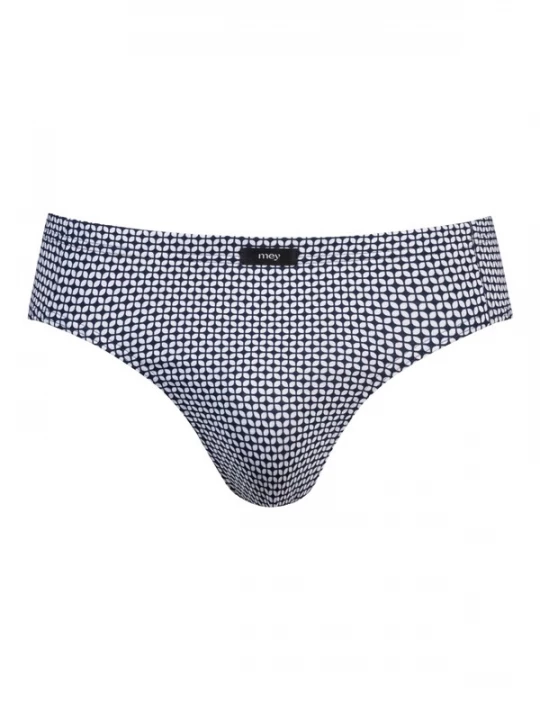 Foto van product Mey Slip 'Blue Geo' nachtblauw / wit