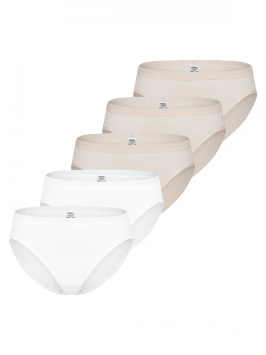 Foto van product Mey Slip 'Modal Lace' beige gemêleerd