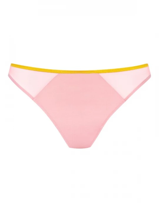 Foto van product Mey Slip 'Poetry Almost Sheer' geel / rosa