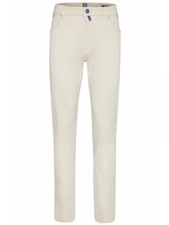 Foto van product MEYER Broek crème / kobaltblauw