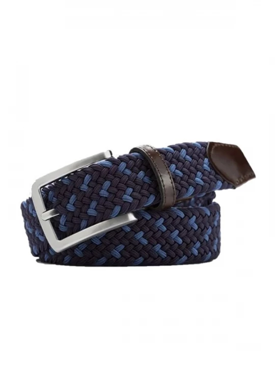 Foto van product MEYER Riem blauw / nachtblauw / bruin