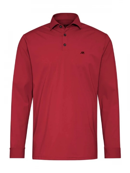 Foto van product MEYER Shirt 'Bryson' grijs / bordeaux