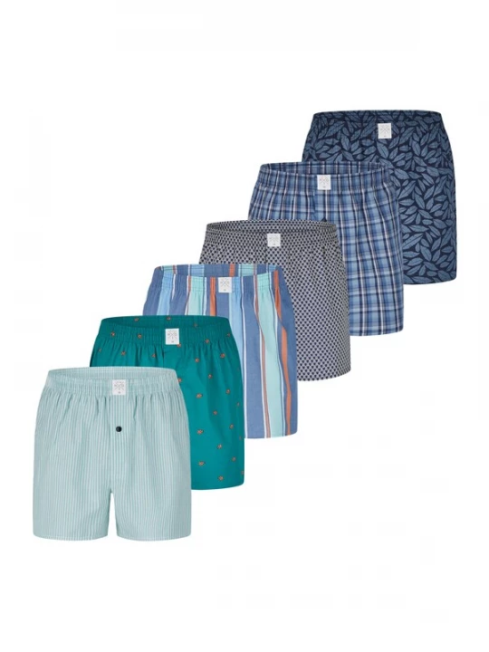Foto van product MG-1 Boxershorts ' Classics ' gemengde kleuren
