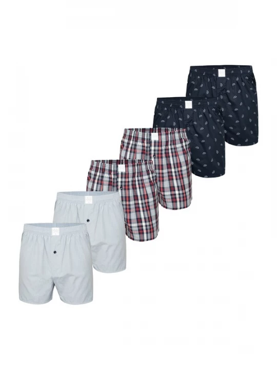 Foto van product MG-1 Boxershorts ' Classics ' gemengde kleuren