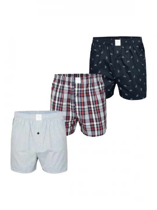 Foto van product MG-1 Boxershorts ' Classics ' gemengde kleuren