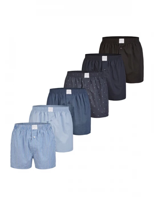 Foto van product MG-1 Boxershorts ' Classics ' gemengde kleuren