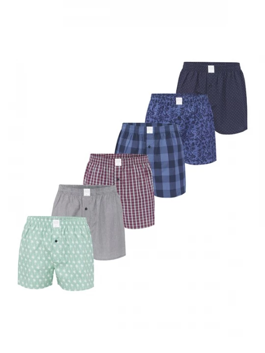 Foto van product MG-1 Boxershorts ' Classics ' gemengde kleuren