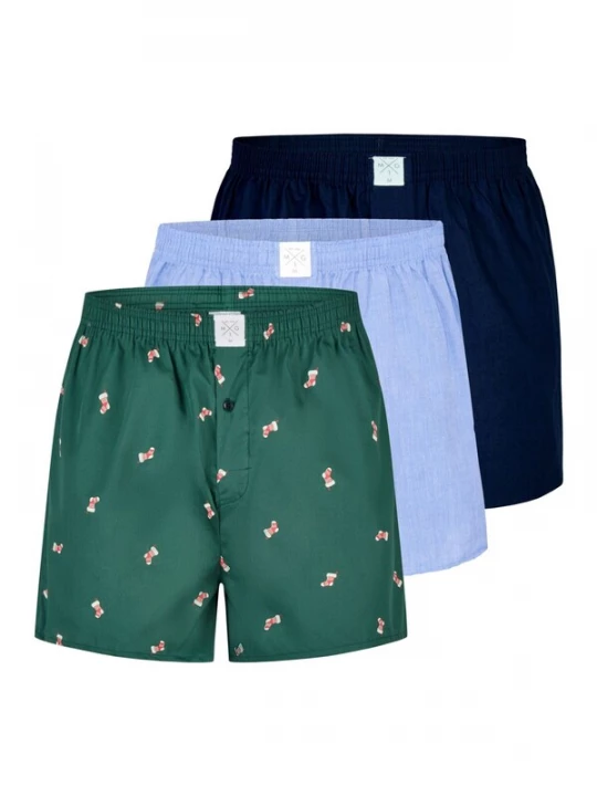 Foto van product MG-1 Boxershorts 'MG-1' gemengde kleuren